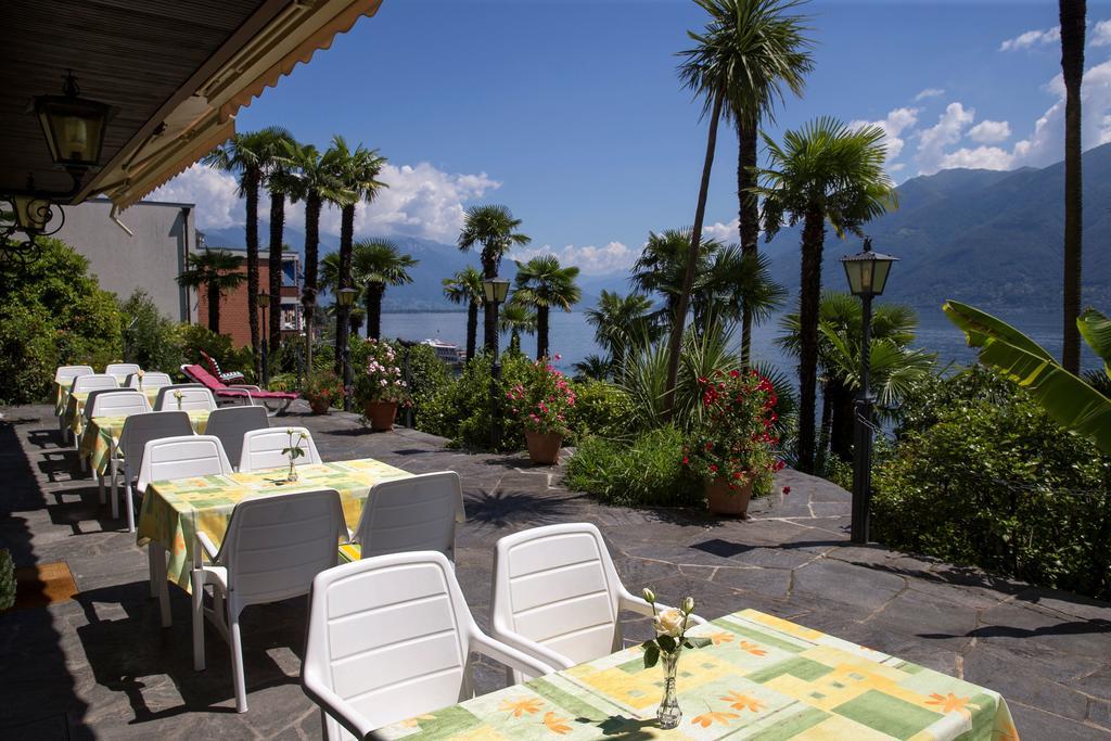 Hotel Garni Rivabella Au Lac Brissago TI Exterior foto