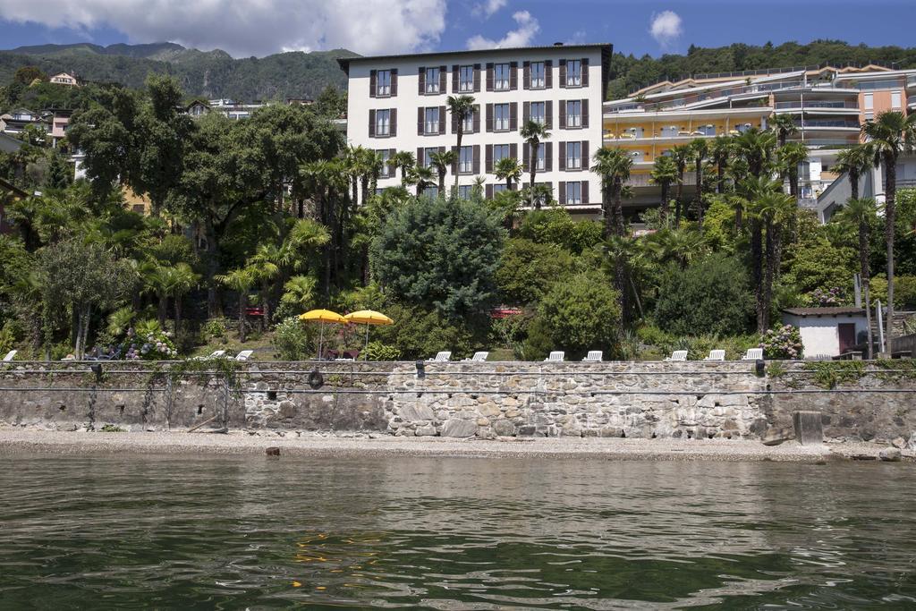 Hotel Garni Rivabella Au Lac Brissago TI Exterior foto