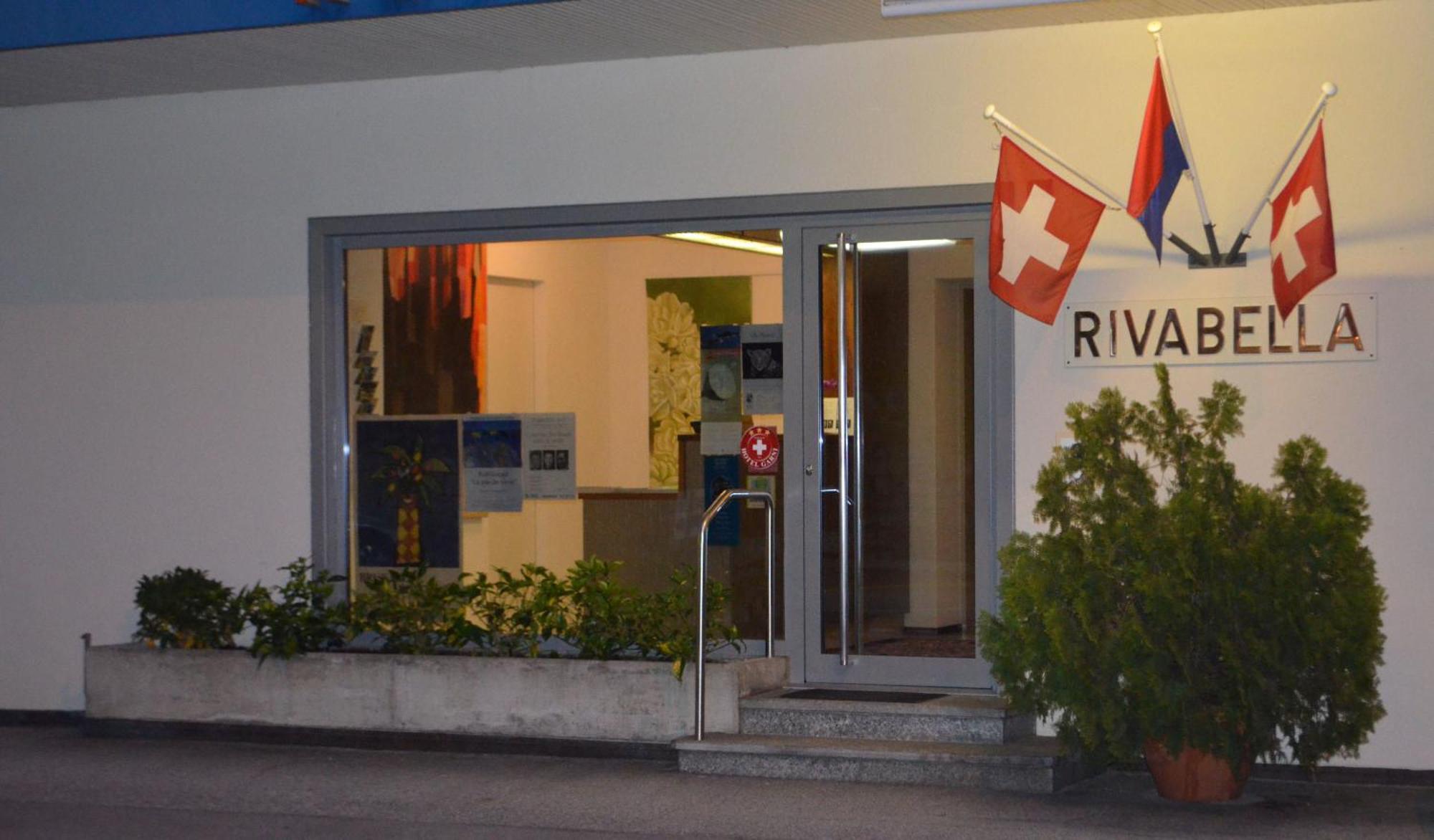 Hotel Garni Rivabella Au Lac Brissago TI Exterior foto