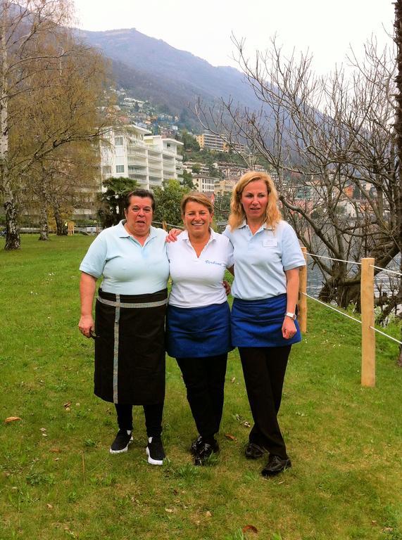 Hotel Garni Rivabella Au Lac Brissago TI Exterior foto