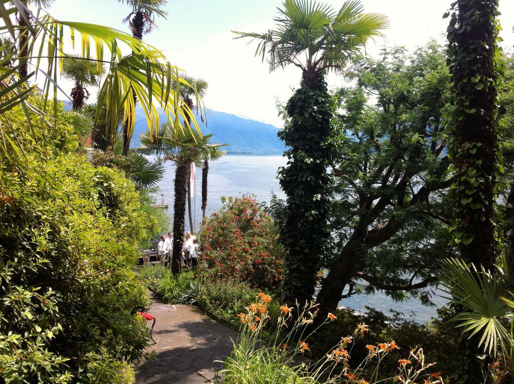 Hotel Garni Rivabella Au Lac Brissago TI Exterior foto