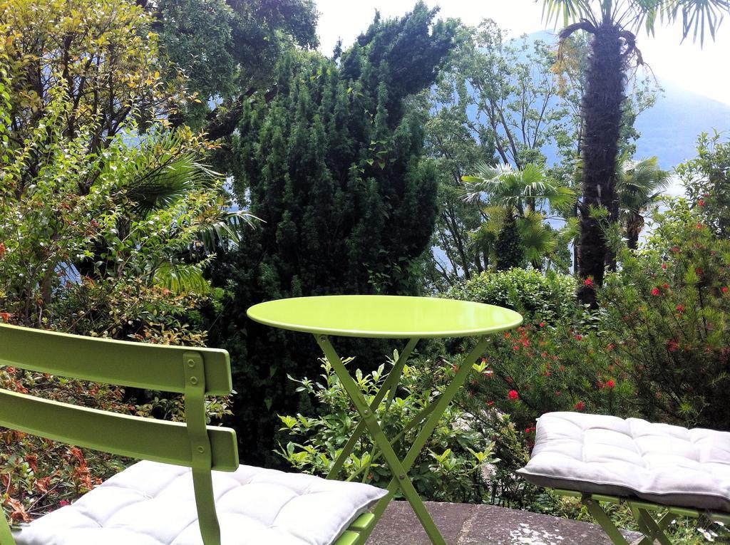 Hotel Garni Rivabella Au Lac Brissago TI Exterior foto