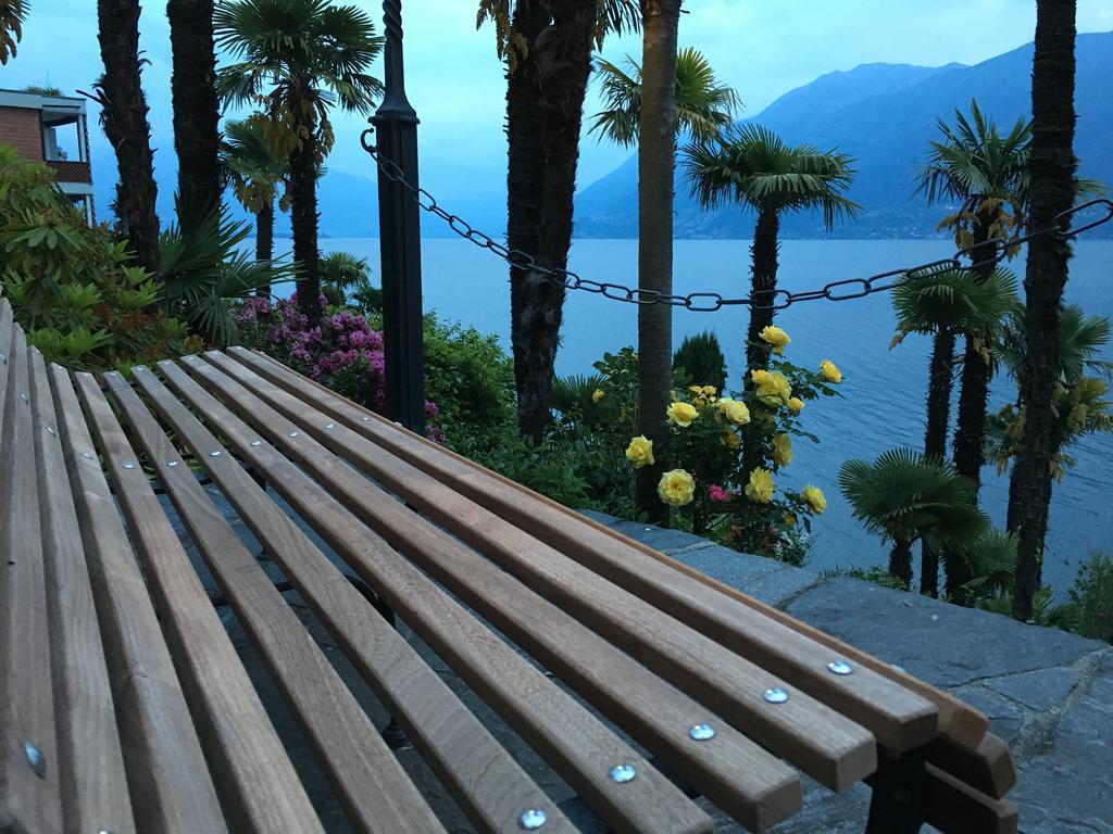 Hotel Garni Rivabella Au Lac Brissago TI Exterior foto