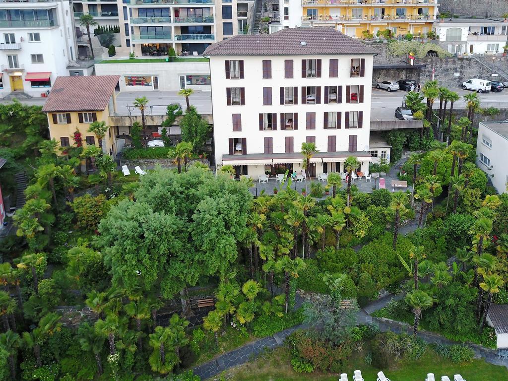 Hotel Garni Rivabella Au Lac Brissago TI Exterior foto