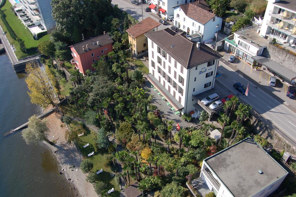 Hotel Garni Rivabella Au Lac Brissago TI Exterior foto