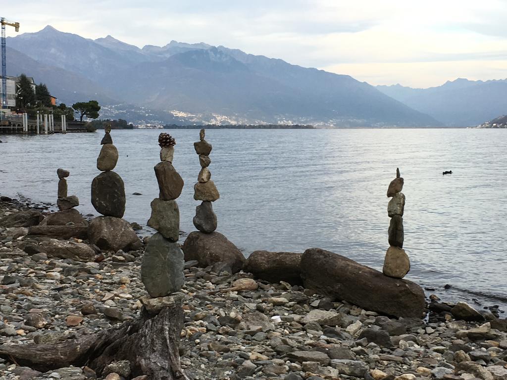 Hotel Garni Rivabella Au Lac Brissago TI Exterior foto