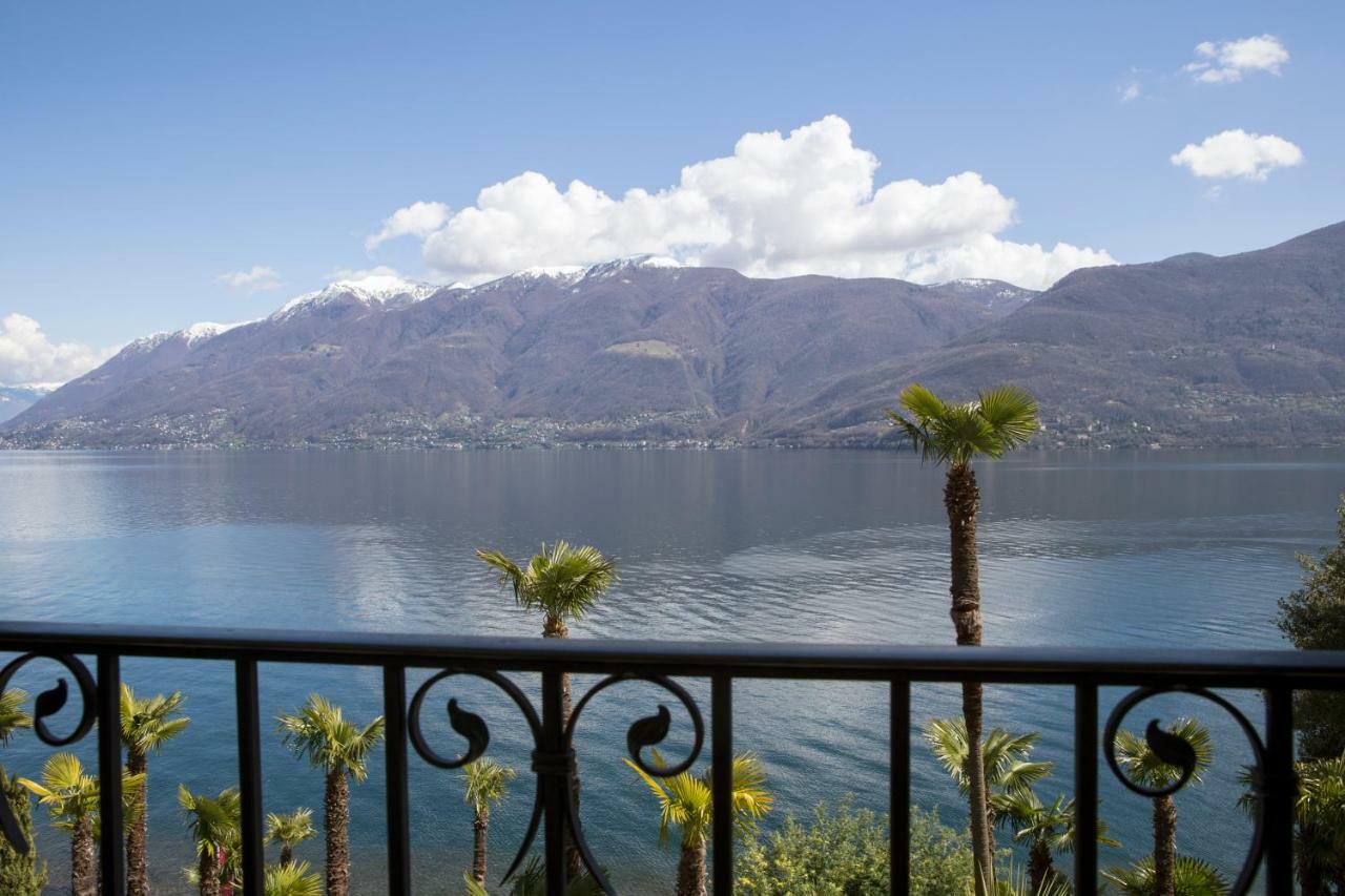 Hotel Garni Rivabella Au Lac Brissago TI Exterior foto