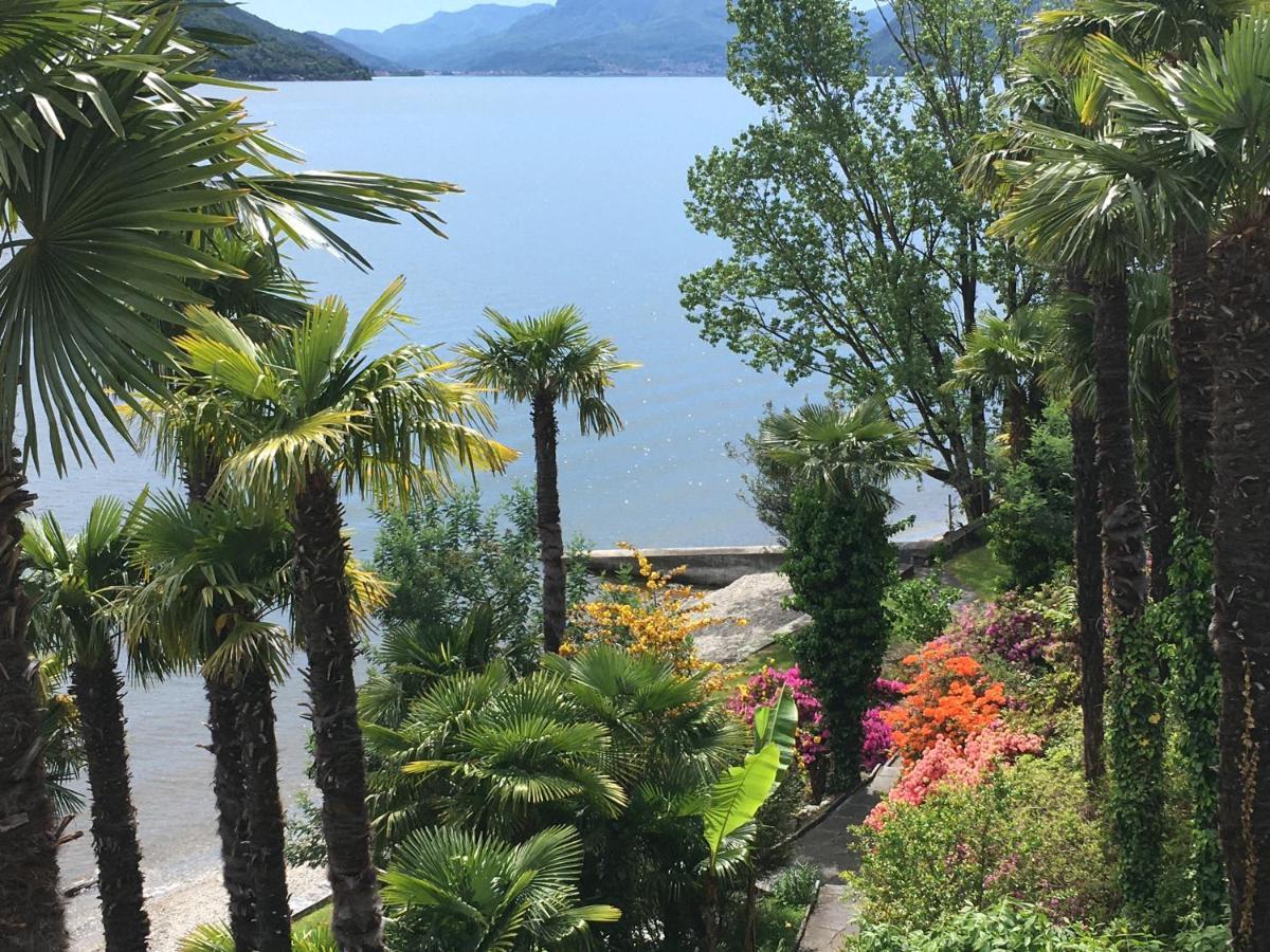 Hotel Garni Rivabella Au Lac Brissago TI Exterior foto